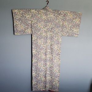 Vintage Silk Kimono From Tokyo Japan